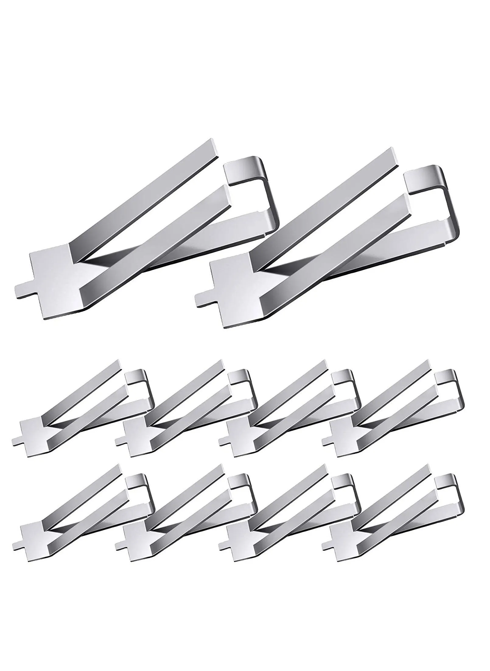 10 Pack Ender 3 Glass Bed Clips Stainless Steel Spring Turn Platform Clamps Stable for Creality Pro 3S 5 CR-20 PRO CR-10S 3D Printer-1