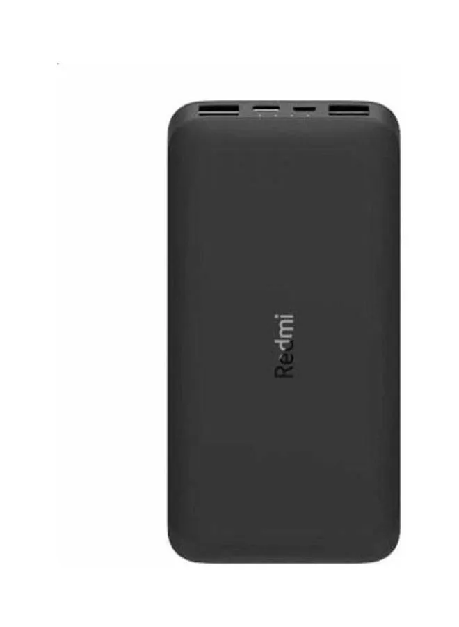 باور بانك ريدمي 10000.0 mAh أسود-1