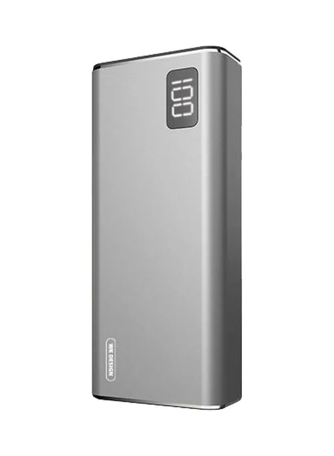 باور بنك يوزي 2 10000.0 mAh فضي غير لامع-2