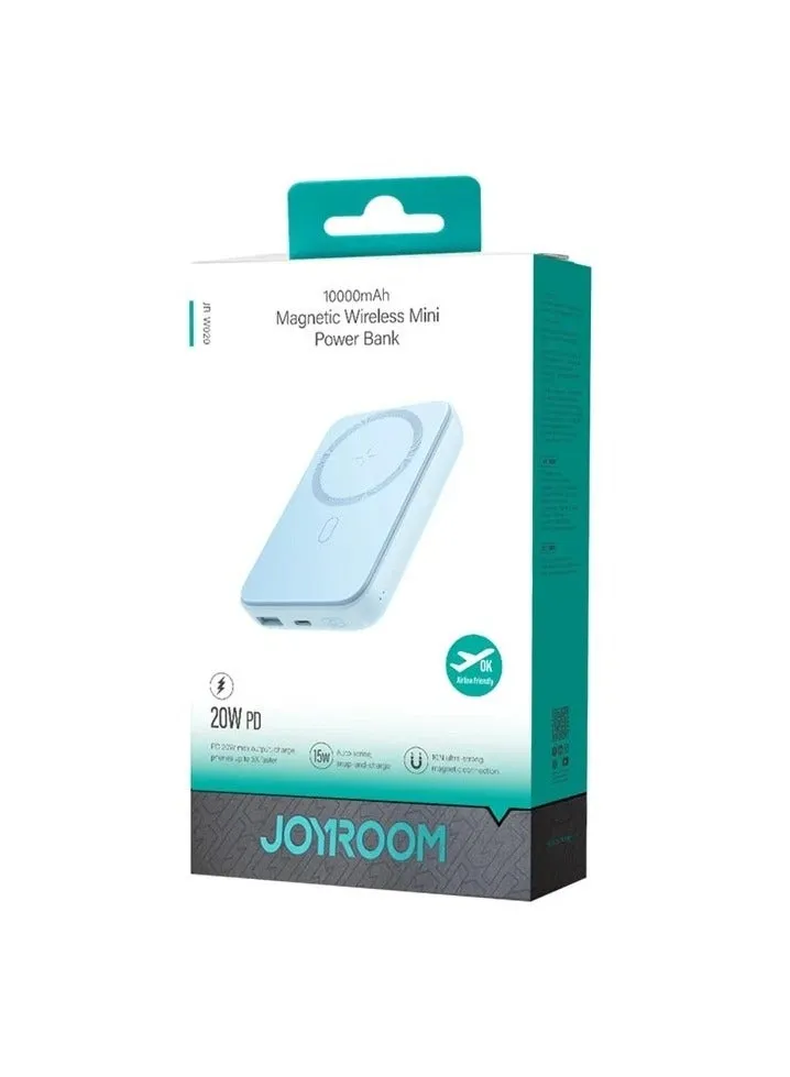 JOYROOM JR-W020 20W شاحن الهاتف اللاسلكي المغناطيسي قوة البنك PD شحن سريع-2