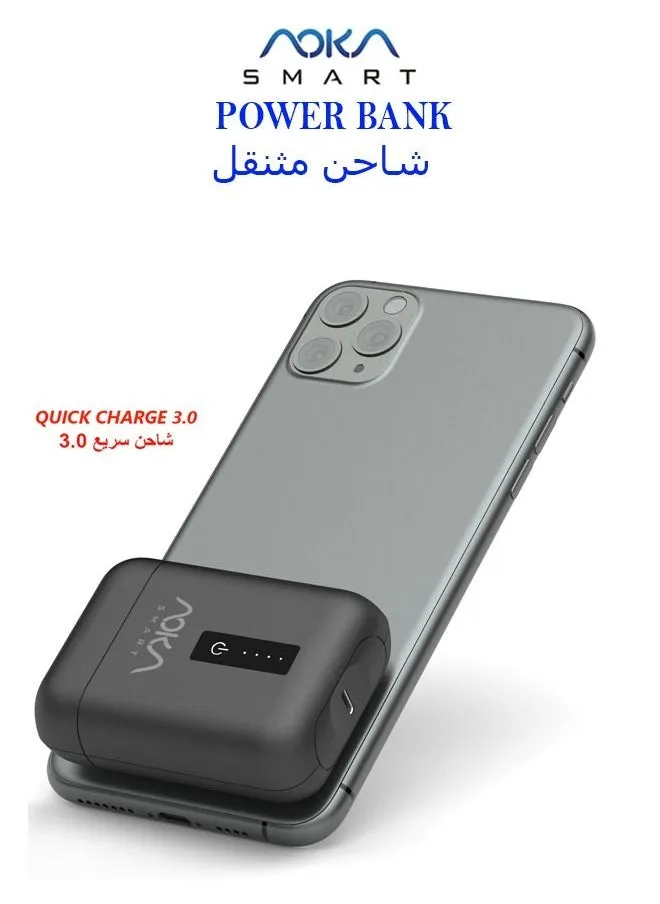 باور بانك 10000 مللي أمبير PD 20 وات APB-B001 - أسود-1