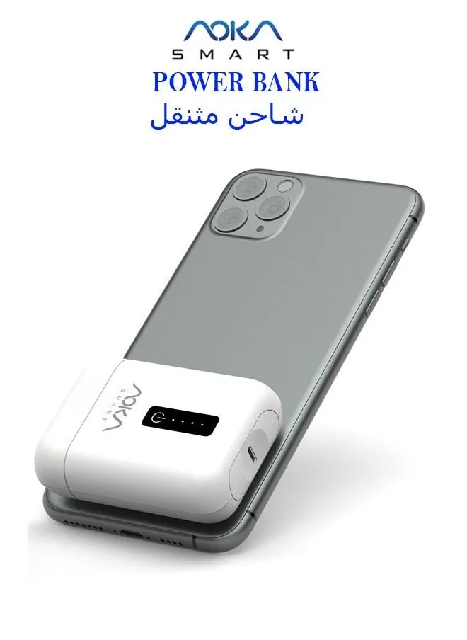 باور بانك 10000 مللي أمبير PD 20 وات APB-W001 - أبيض-1