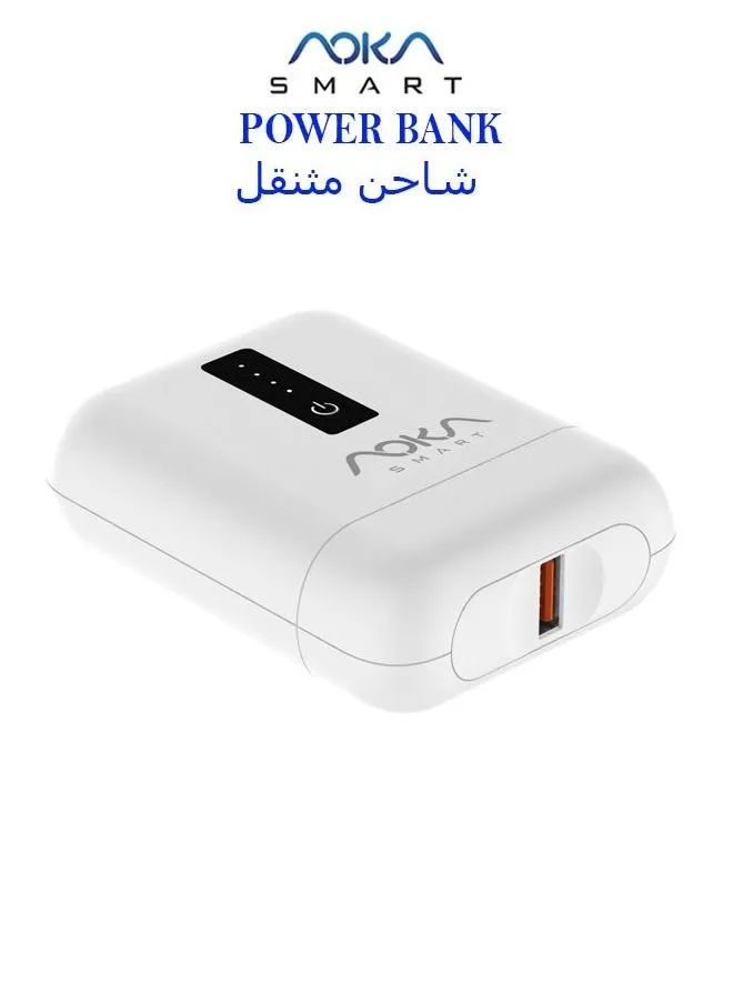 باور بانك 10000 مللي أمبير PD 20 وات APB-W001 - أبيض-2