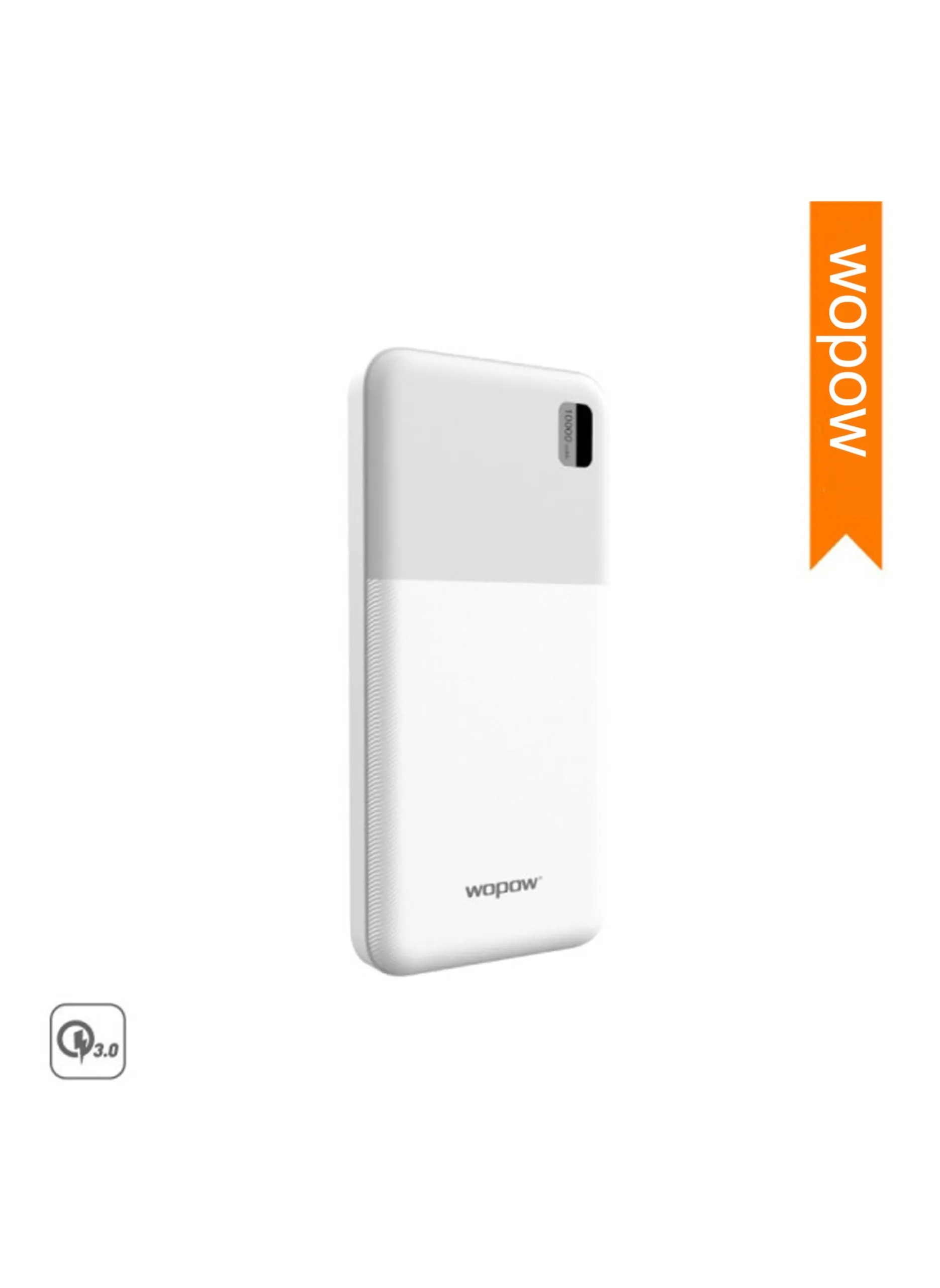 10000 mAh Smart Power Bank Fast Charging  P4I - White-1