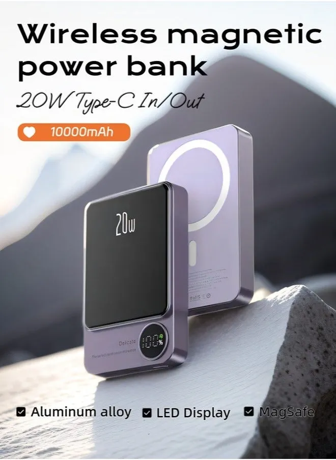 10000mAh Magsafe Power Bank Purple-1