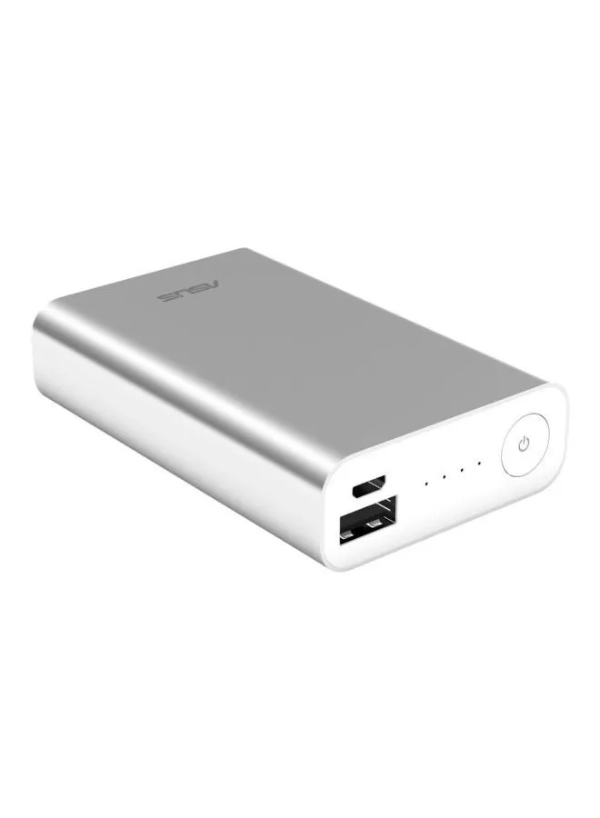 باور بنك 10050.0 mAh فضي-2