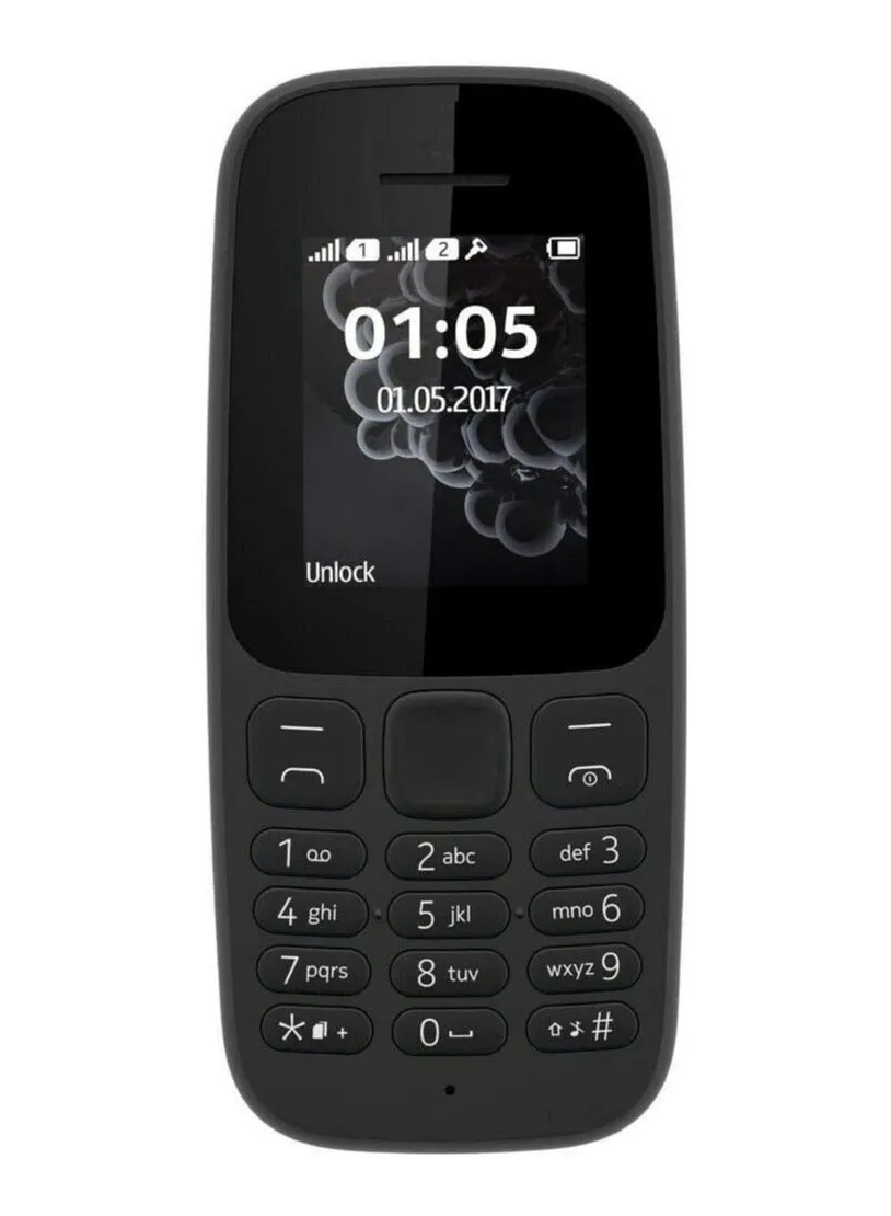 105 موبايل اسود 4G-2