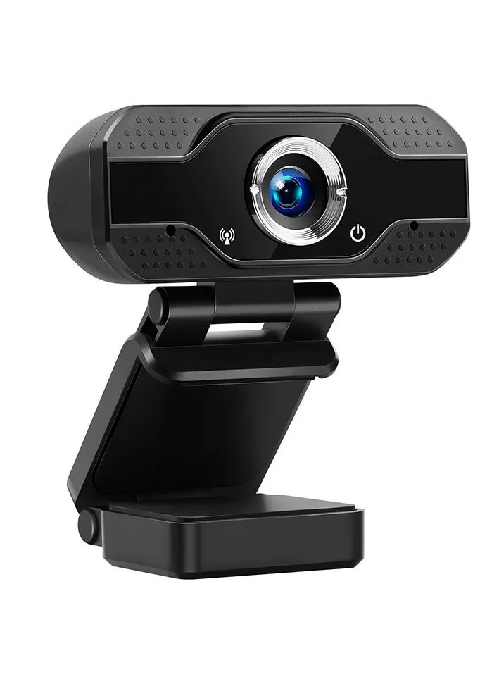 1080p HD Webcam, Streaming Computer Web Camera with Wide View Angle, Convenient Multi-purpose USB Computer Camera, Pc Webcam for Video Calling Recording Conferencing, (B4-1080P)-1