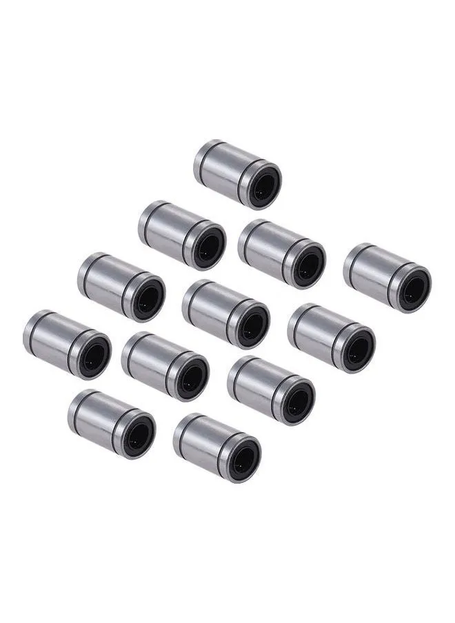 12-Piece Rubber Linear Ball Silver-1