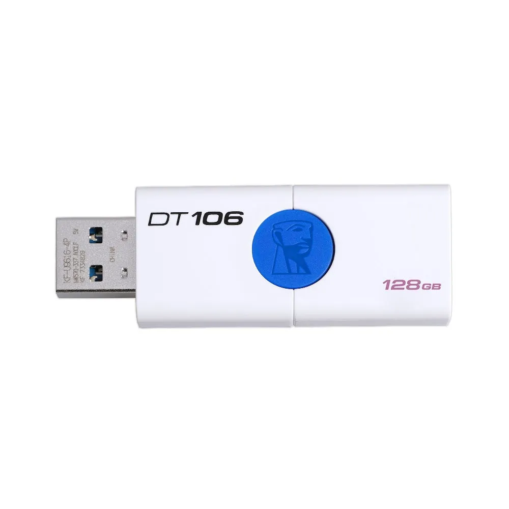 فلاش درايف عالي السرعة بمنفذ USB وذاكرة تخزين سعة 128 جيجابايت C5558-128GB-L أبيض-2