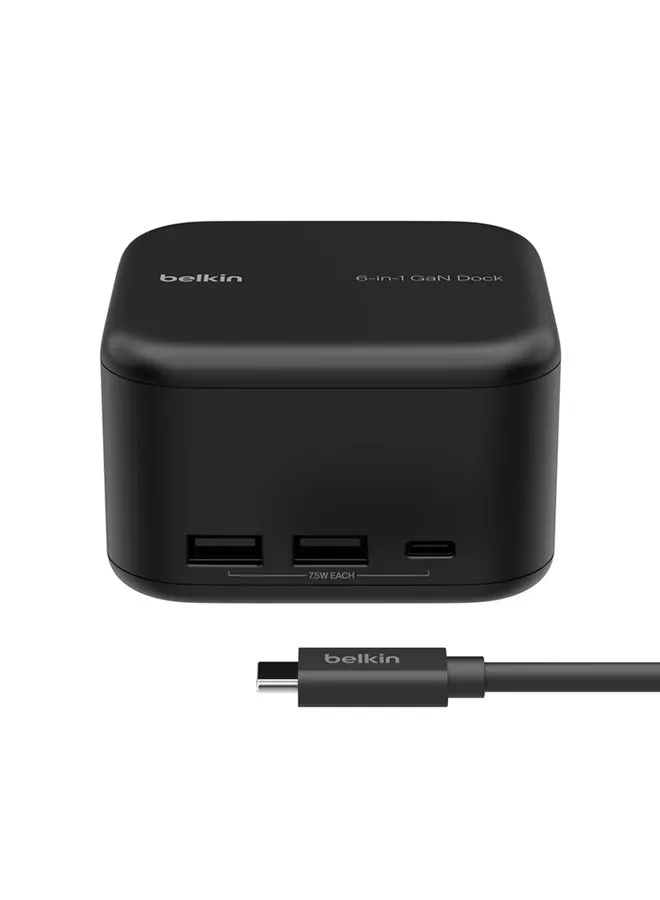 توصيل USB-C 6-in-1 Core GaN Dock بقوة 130 واط-1