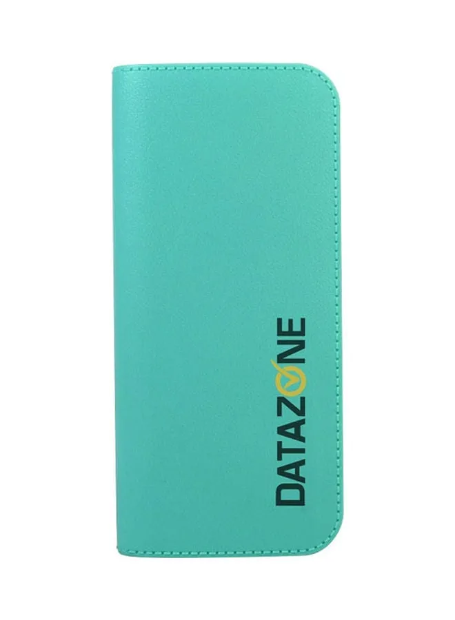 باور بنك محمول وخفيف الوزن بمنفذ USB مزدوج 13000.0 mAh أزرق-1