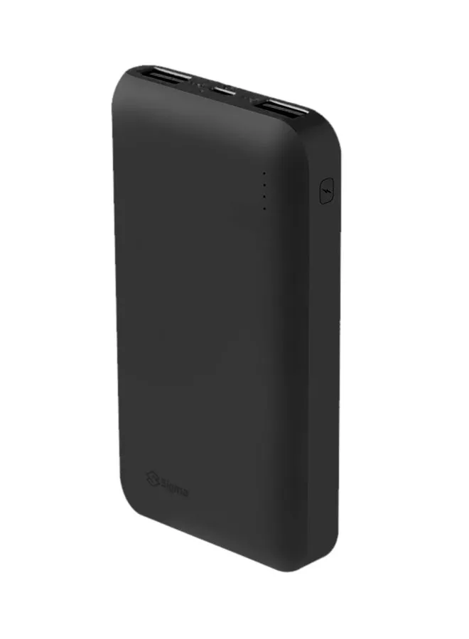 باور بانك بوليمر 15000.0 mAh أسود-1