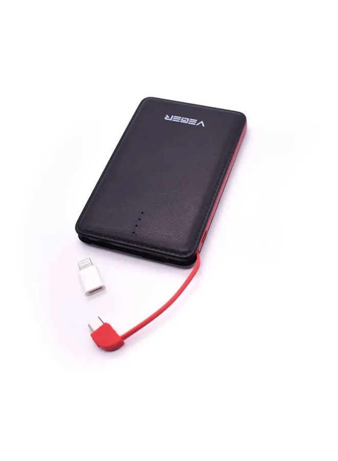 باور بانك محمول 15000.0 mAh أسود/أحمر-2