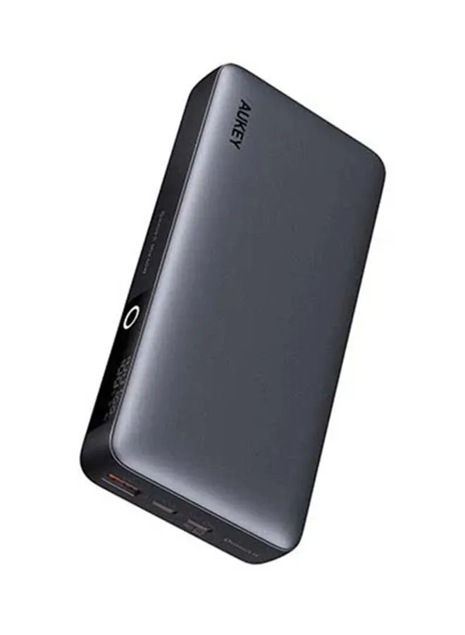 بطارية متنقل 20,000 ميللي أمبير  PD بقدرة 65 واط رمادي 20000 mAh-1