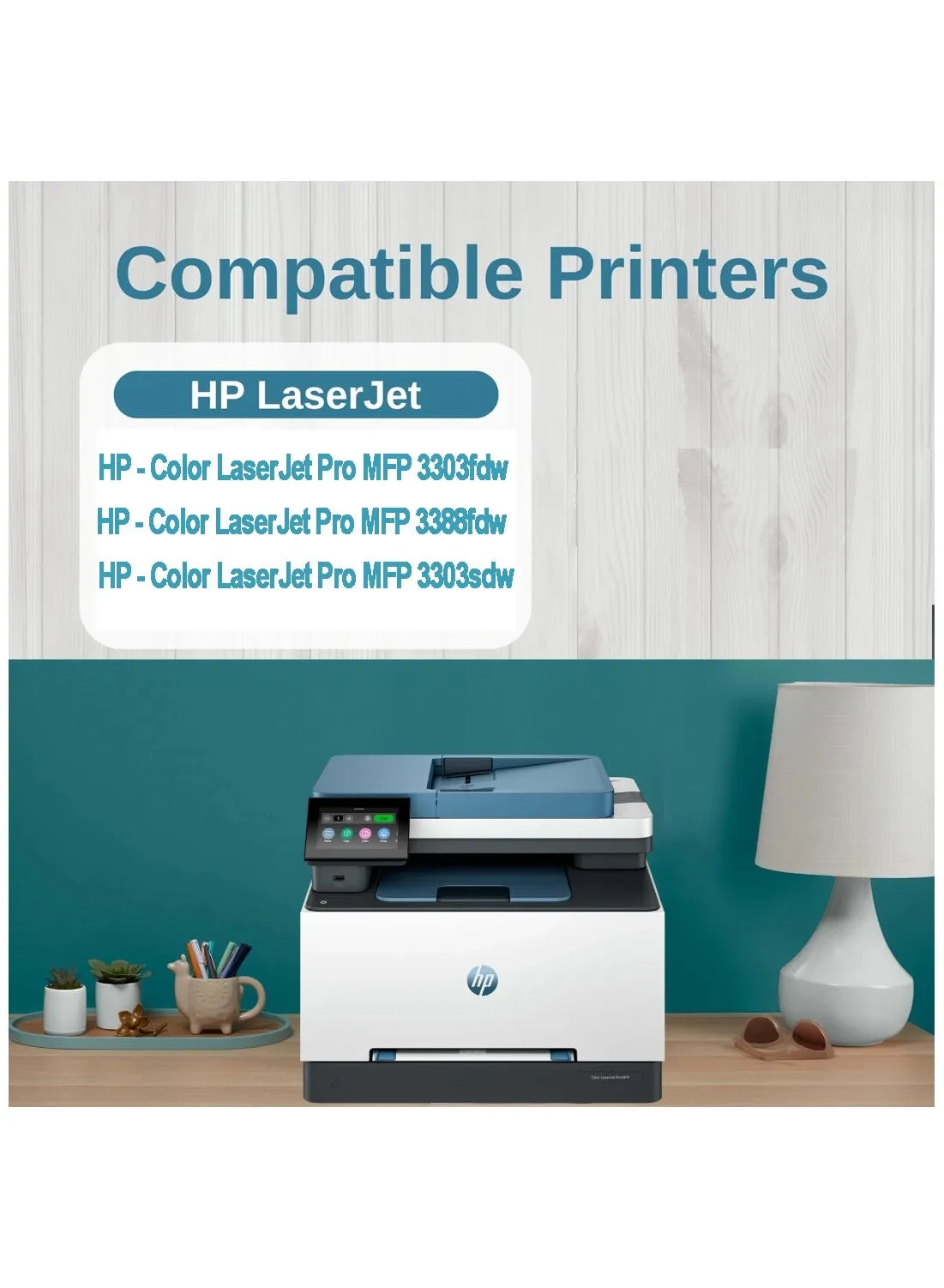 خرطوشة حبر LaserJet الأصلية باللون الأسود 222A لطابعات HP LaserJet Pro 3203 وMFP 3303 من سلسلة الطابعات-2