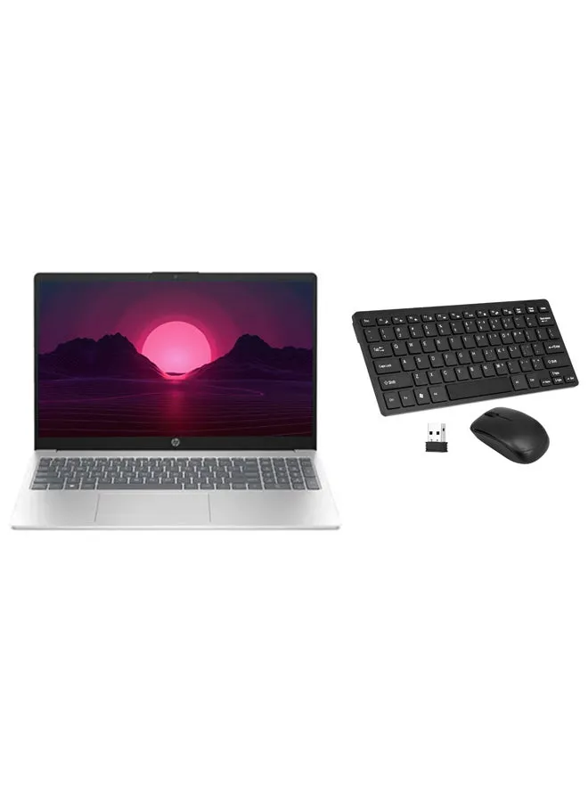 كمبيوتر محمول 250 G10 بشاشة 15.6 بوصة عالية الدقة، ومعالج Core i3-1315U/ذاكرة وصول عشوائي 16 جيجابايت/محرك أقراص SSD سعة 512 جيجابايت/نظام التشغيل Windows 10/بطاقة رسومات Intel Iris Xe + مجموعة لوحة مفاتيح لاسلكية محمولة مع ماوس-1