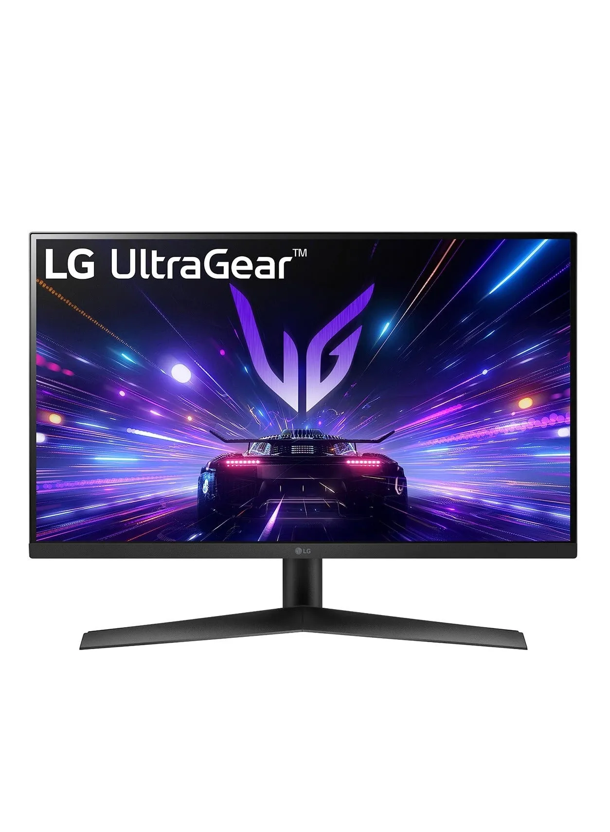 شاشة ألعاب UltraGear™ مقاس 27 بوصة (1920 × 1080) بدقة Full HD مع تقنية لوحة IPS، و2 HDMI مع وقت استجابة يصل إلى 1 مللي ثانية (GTG)، ومعدل تحديث 180 هرتز، وHDR10 وSRGB 99%، ومتوافق مع NVIDIA® G-SYNC® AMD FreeSync™ - 27GS60F-B-1