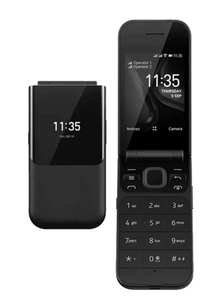 2720 Flip Dual SIM 4G phone with a storage capacity of 16 MB Powerful performance and storage capacity with an elegant design in black and  colors-1