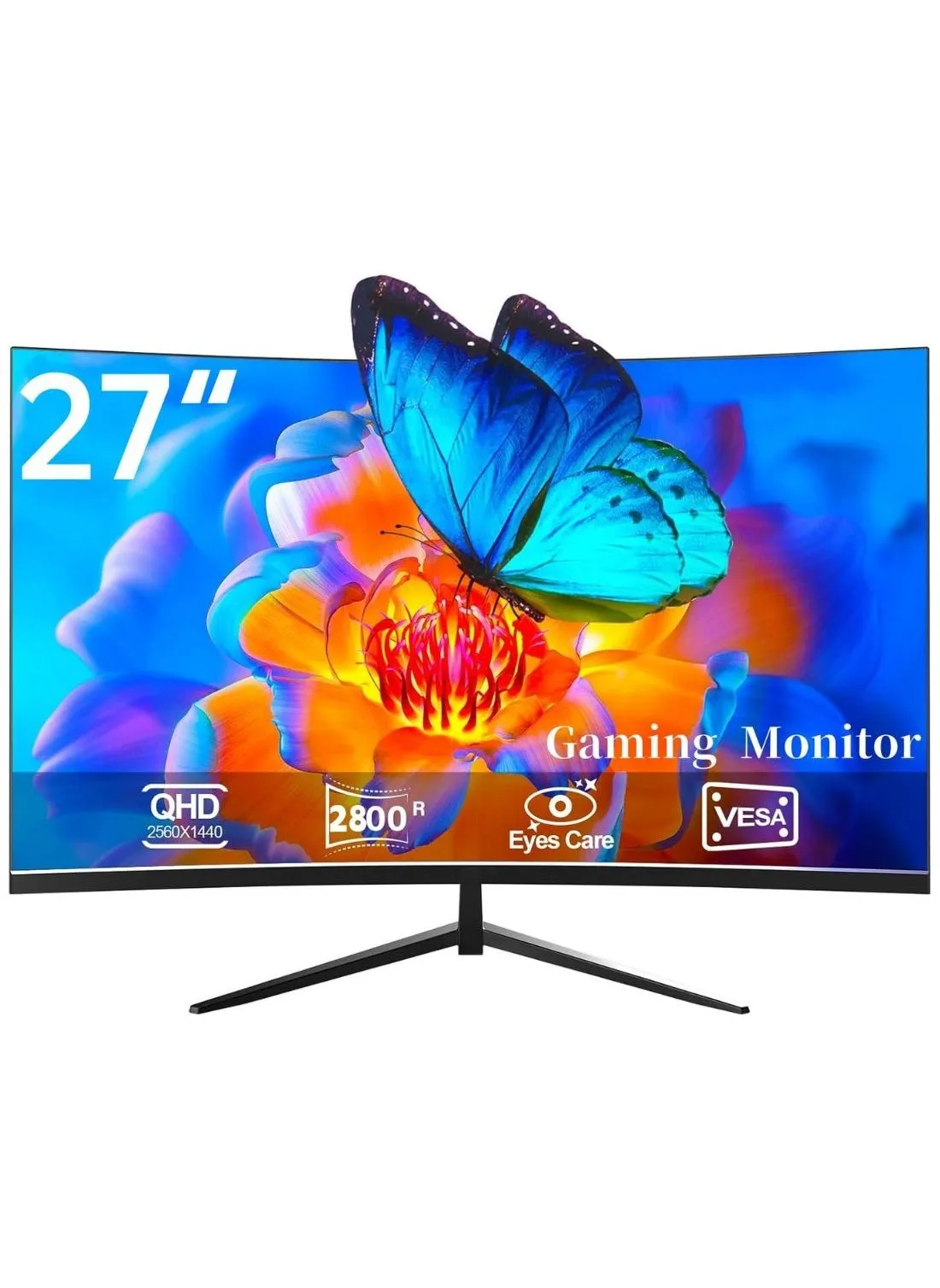 شاشة عرض 27 بوصة 165 هرتز IPS HD، شاشة LCD بدون إطار، دقة 2K HD، HDMI/DP/VGA، ارتفاع قابل للتعديل-1