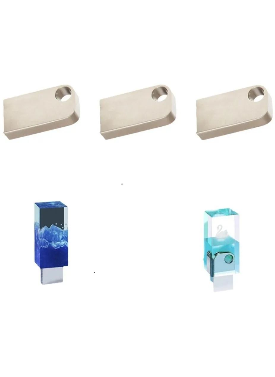 3 Pcs of 8 GB Flash Drive for DIY Resin ( Mold, Crafts, Epoxy )-1