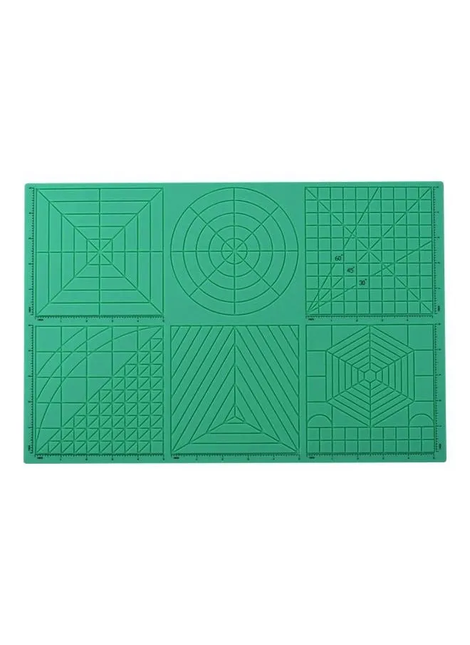 3-Piece 3D Drawing Template Copy Board Set Green/Neon/Pink-2