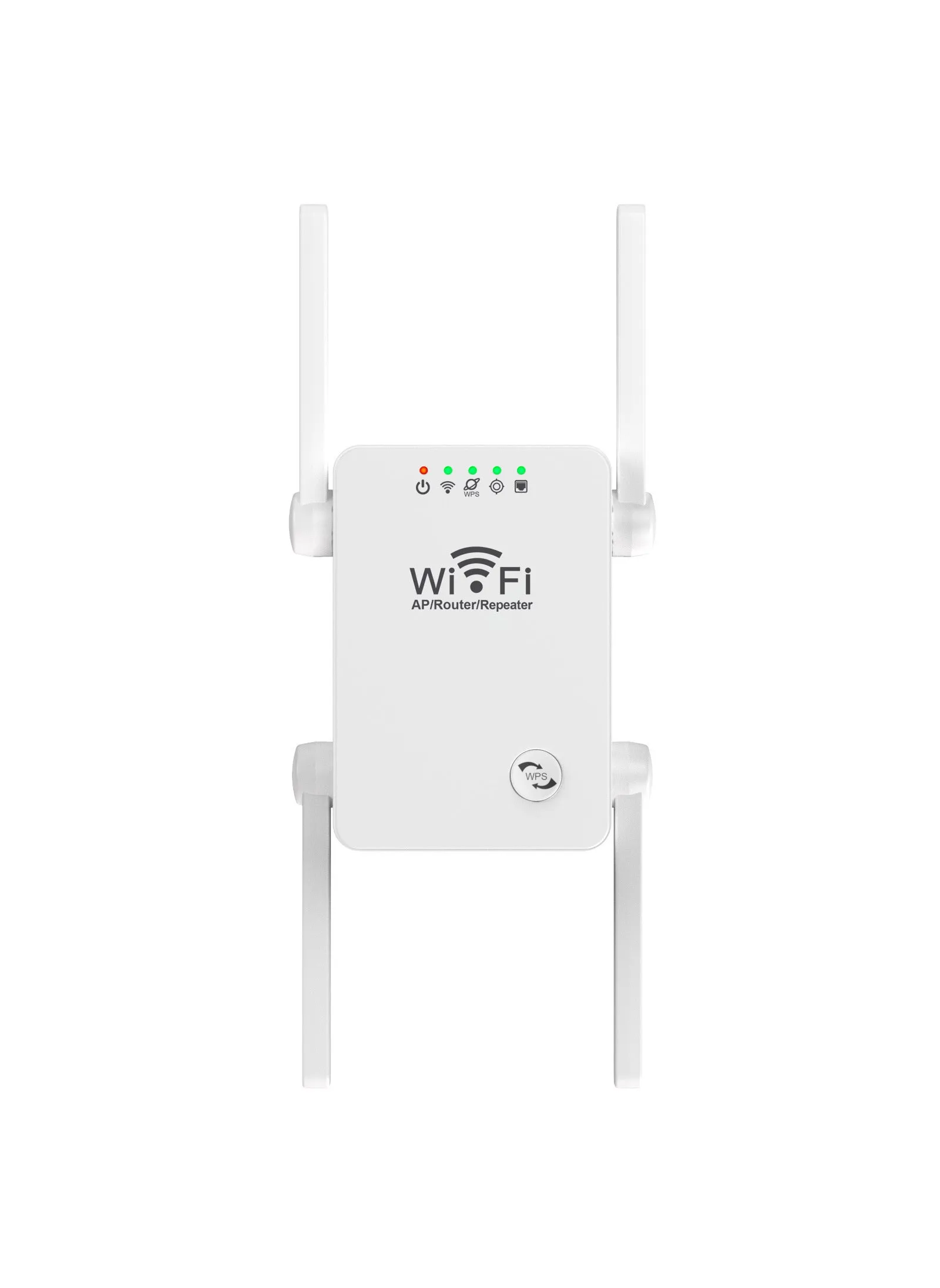 300M WiFi Repeater Wireless Router Signal Booster 4 Antenna300M medium U8 white 300M medium U8 white-1