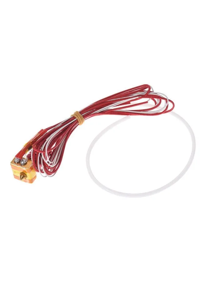 3D Printer Extruder Kit Red/White/Yellow-1