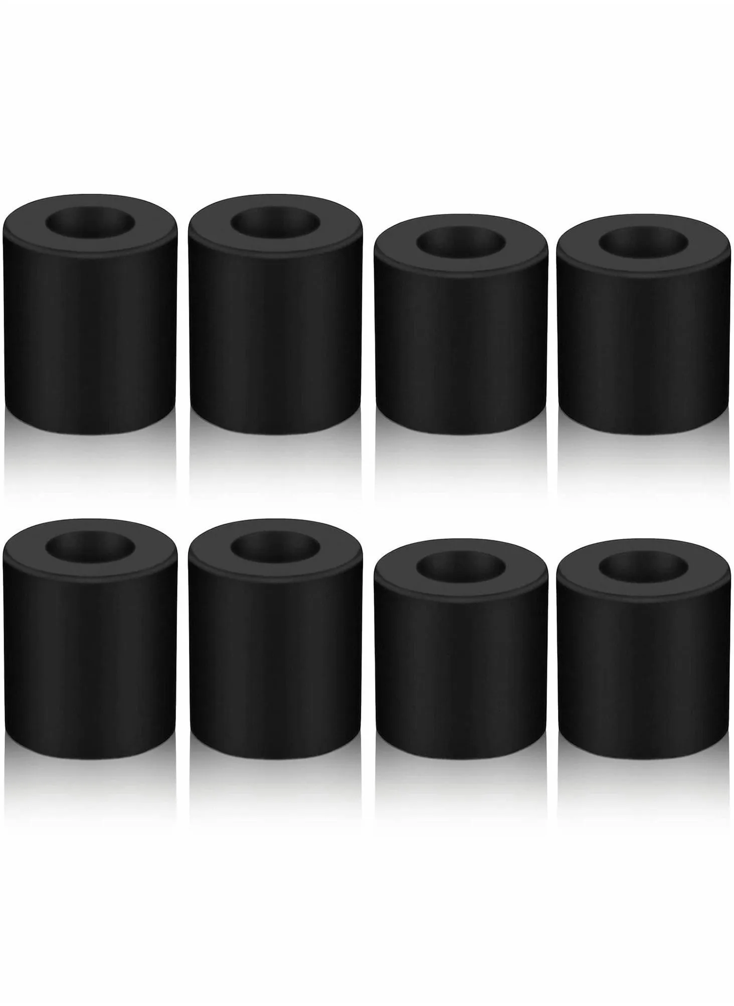 3D Printer Heat Bed Leveling Parts, 8 Pcs Silicone Solid Column, Stable Hot Tool Heat-Resistant Buffer-1