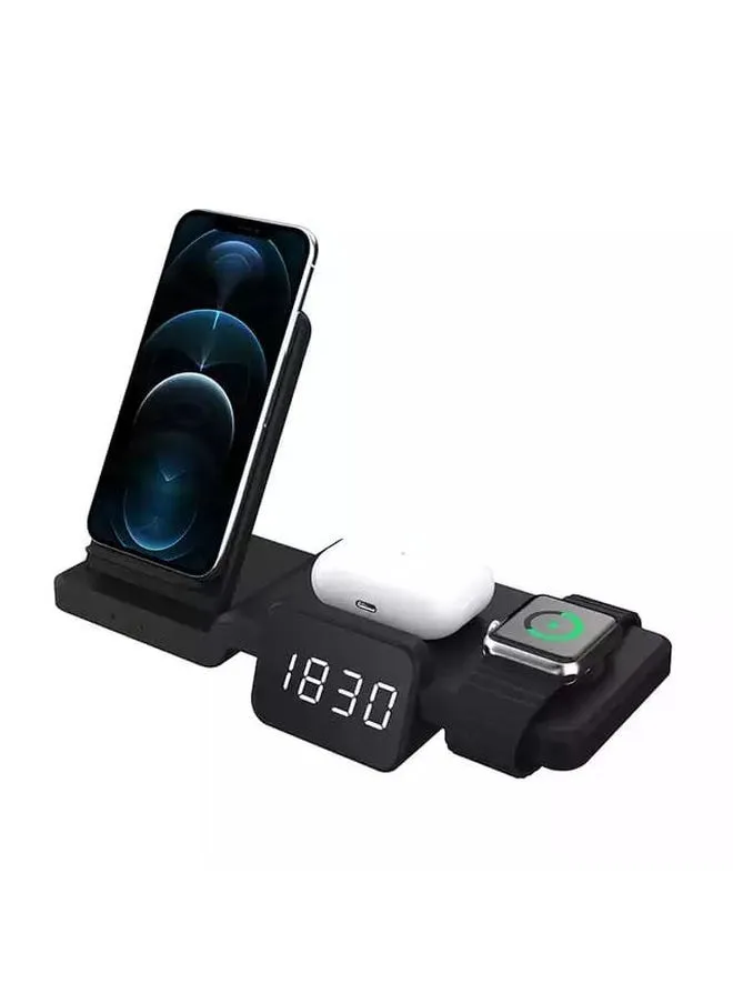 4-In-1 Wireless Charger Black-2