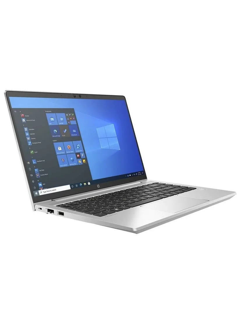 كمبيوتر محمول 455¬†G8 ProBook بشاشة مقاس 15.6 بوصة عالية الدقة بالكامل، ومعالج Ryzen 5-5600U/ذاكرة وصول عشوائي 8 جيجابايت/محرك أقراص SSD سعة 256 جيجابايت/DOS (بدون نظام تشغيل Windows)/رسومات AMD Radeon/ فضي باللغة الإنجليزية/العربية-2