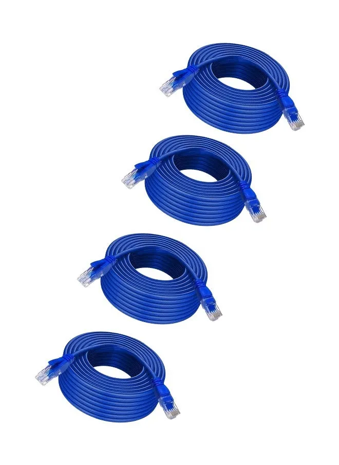 كيبل شبكة RJ45 CAT5 إيثرنت LAN بطول 5 متر-4قطعة-1