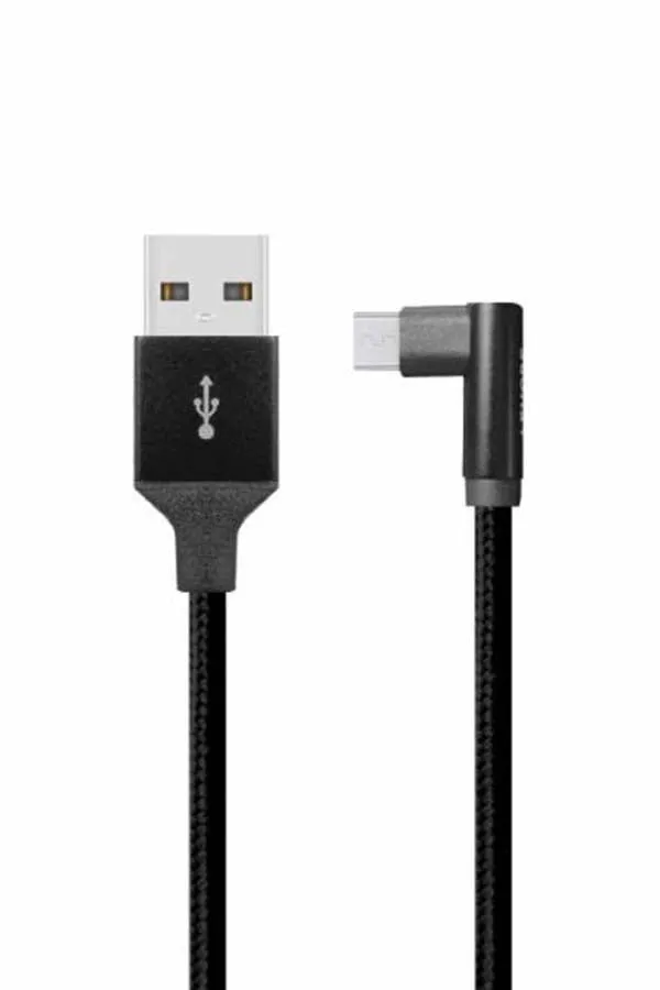 كابل USB A إلى Micro USB مضفر من النايلون بطول 6 أقدام-1