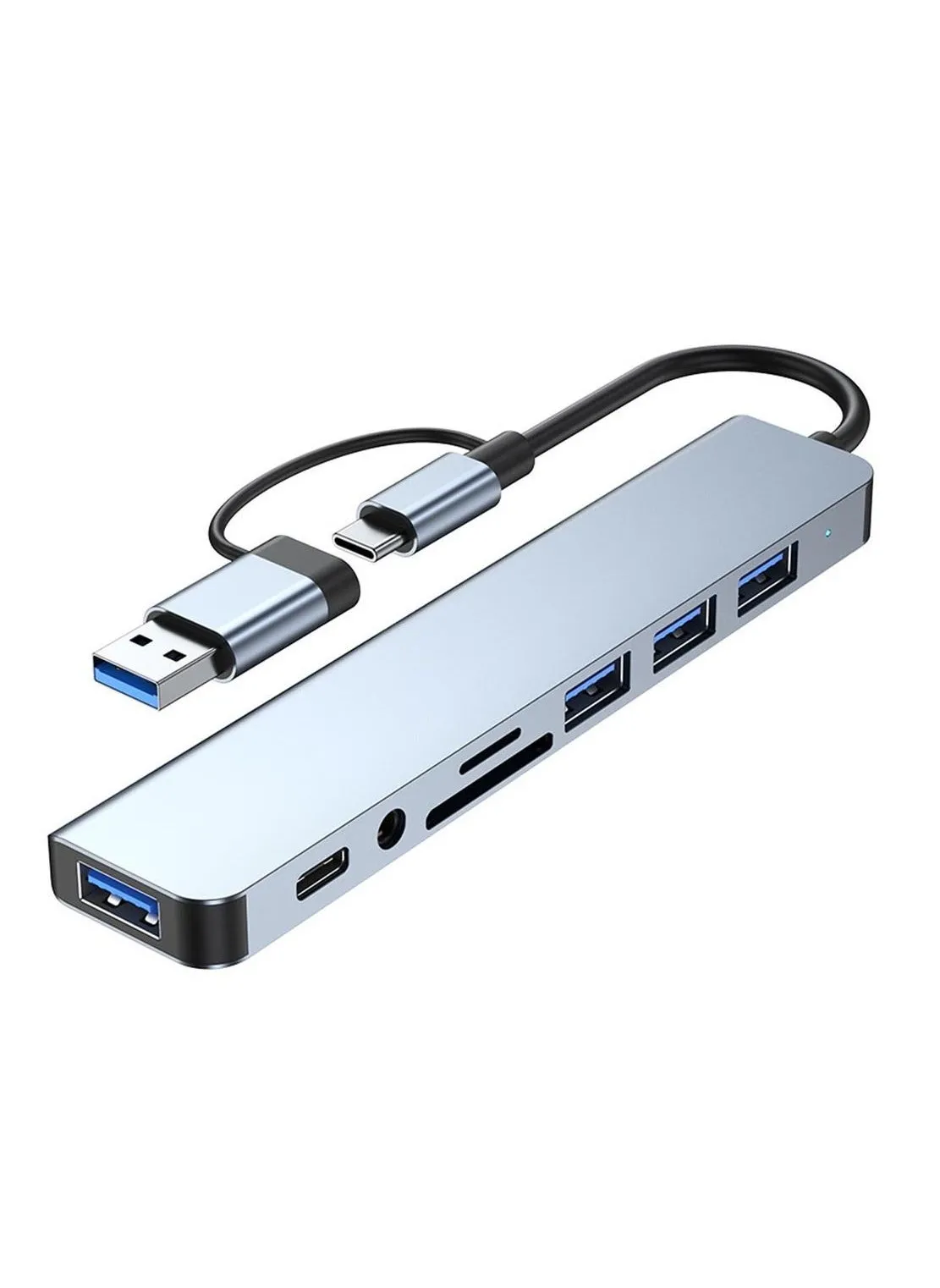 8-in-1 الناقل التسلسلي العام محور جيم USB OTG محول ماك بوك برو كمبيوتر محمول-2