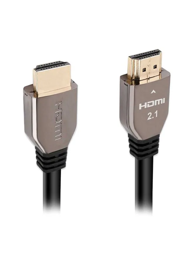 كابل HDMI 2.1 فائق السرعة ذو مجال ديناميكي عالي بمقدار 8K وسرعة نقل بمقدار 48 جيجابت في الثانية وسلك بطول 2 م، يدعم العرض ثلاثي الأبعاد وميزة إنتاج الصوت المحسن (eARC) مناسب لتلفزيون أبل وأجهزة إكس بوكس وجهاز الألعاب بلايستيشن 4 وأجهزة البروجيكتور، طراز ProLink8K-200 أسود-2