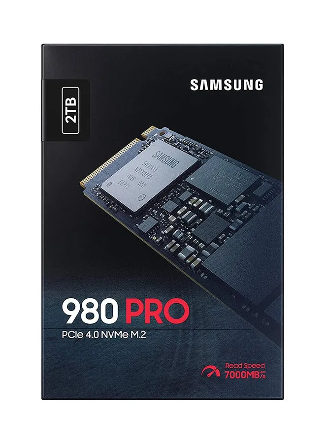 980 PRO PCIe NVMe Gen4 SSD داخلي للألعاب M.2 2.0 تيرابايت 2 TB-1