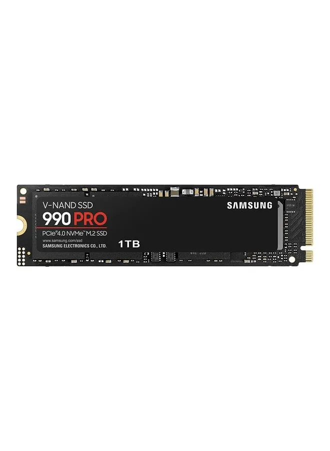 990 PRO PCIe 4.0 (ما يصل إلى 7450 ميجابايت/ثانية) NVMe M.2 (2280) محرك أقراص الحالة الصلبة الداخلي (SSD) (MZ-V9P1T0BW) 1.0 تيرابايت 1 TB-1