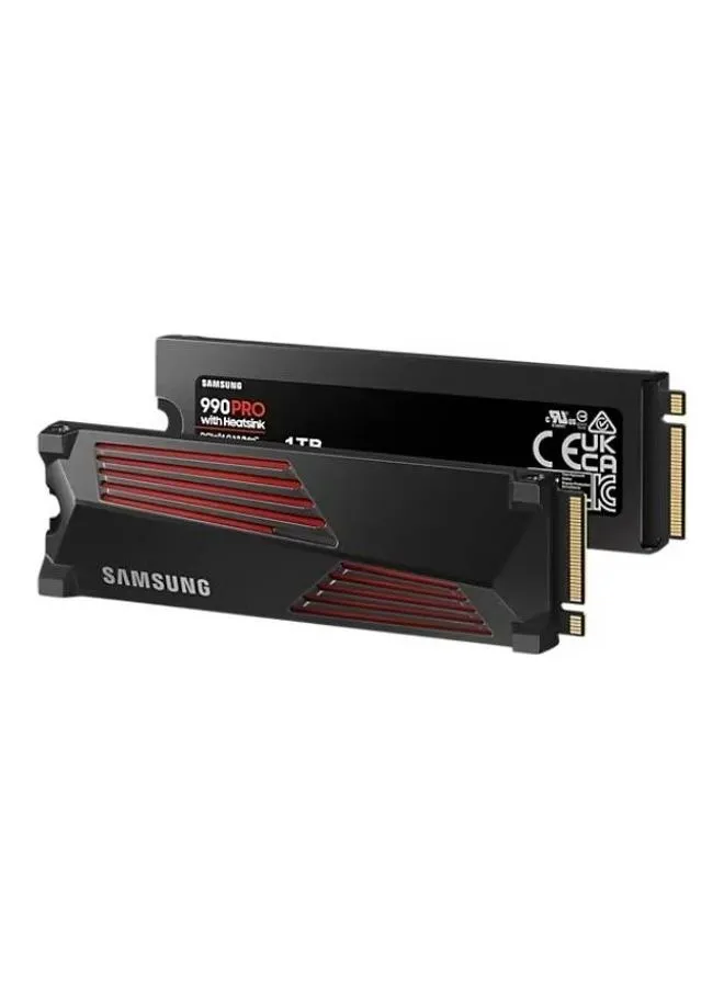 990 Pro مزود بمبدد حراري NVMe M.2 SSD بسعة 1.0 تيرابايت 1 TB-1