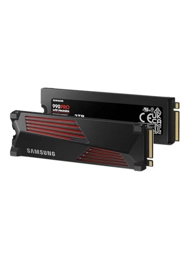 990 Pro مزود بمبدد حراري NVMe M.2 SSD بسعة 2.0 تيرابايت 2 TB-1