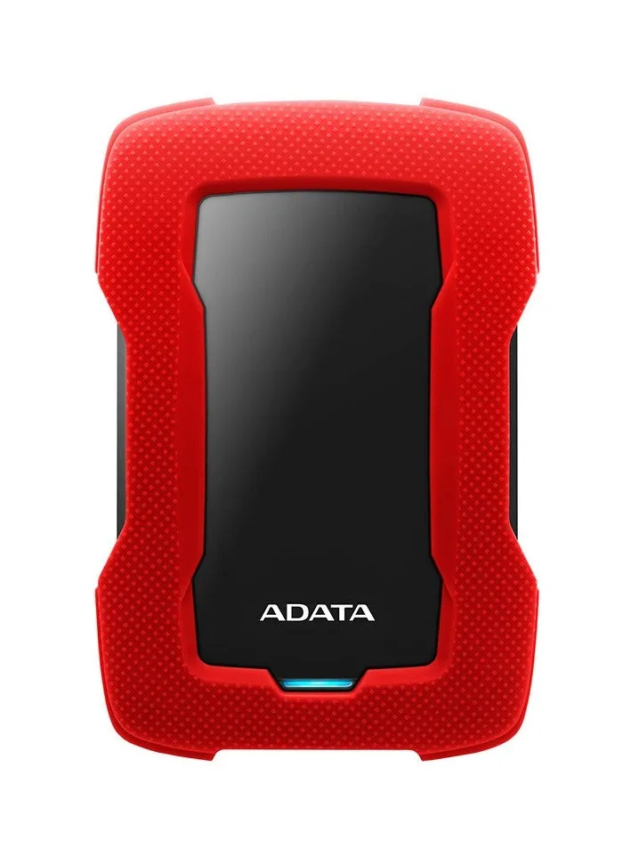 ADATA HD330 4TB USB 3.0, High-speed Shock-absorbing External Hard Drive, Extra Slim Portable Waterproof Mobile Hard Drive, (4TB Red)-1