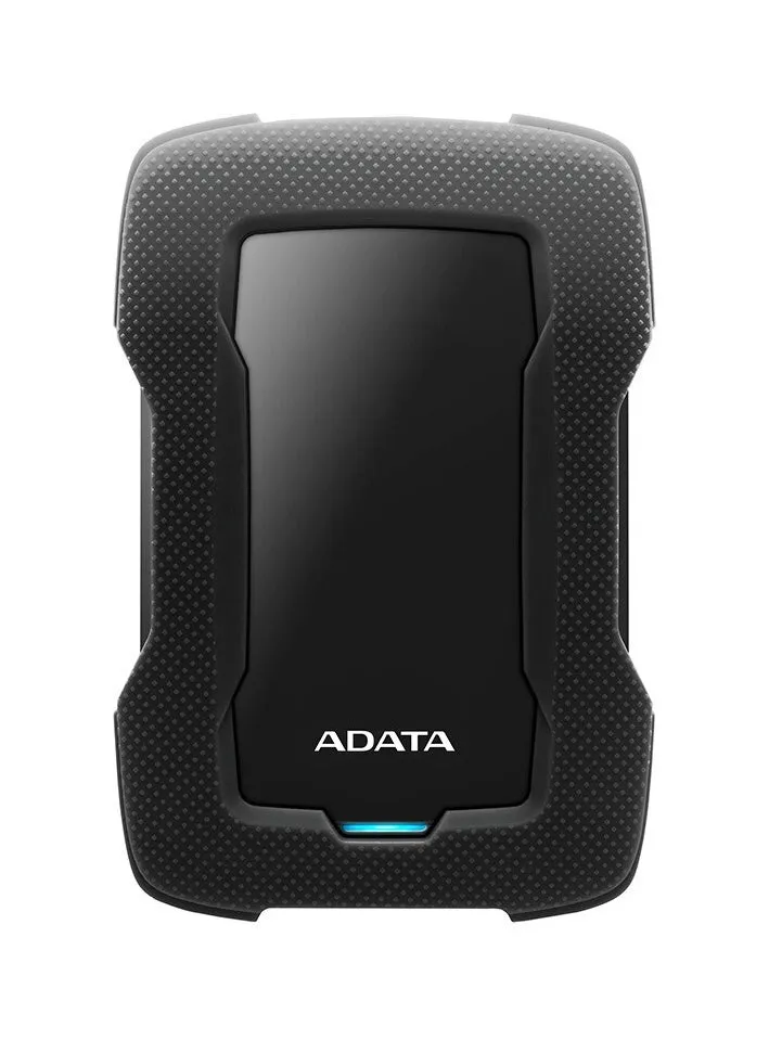 ADATA HD330 5TB USB 3.0، محرك أقراص صلبة خارجي عالي السرعة مقاوم للصدمات، محرك أقراص صلبة محمول فائق النحافة ومقاوم للماء، (5 تيرابايت أسود)-1