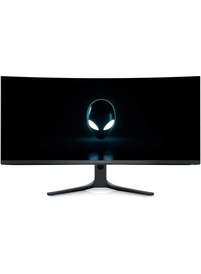 شاشة Alienware AW3423DWF مقاس 34 بوصة WQHD (3440x1440) 21:9 1800R منحنية للألعاب، 165 هرتز، QD OLED، 0.1 مللي ثانية، AMD FreeSync Premium Pro، 99.3% DCI-P3، HDR400، 2x DisplayPort، 1x HDMI، 5x USB، ضمان لمدة 3 سنوات-1