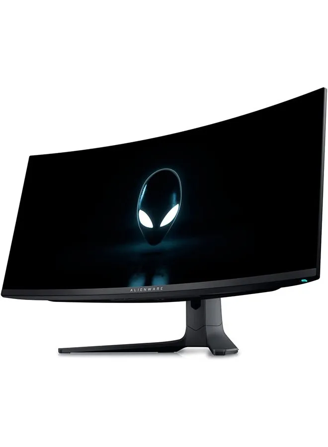 شاشة Alienware AW3423DWF مقاس 34 بوصة WQHD (3440x1440) 21:9 1800R منحنية للألعاب، 165 هرتز، QD OLED، 0.1 مللي ثانية، AMD FreeSync Premium Pro، 99.3% DCI-P3، HDR400، 2x DisplayPort، 1x HDMI، 5x USB، ضمان لمدة 3 سنوات-2