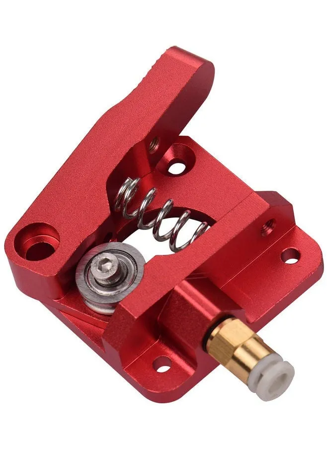 Aluminum Alloy Block Right Hand Filament For Creality Ender 3/CR-10/CR-10S/CR-10 S4/CR-10 S5 3D Printer Red-2