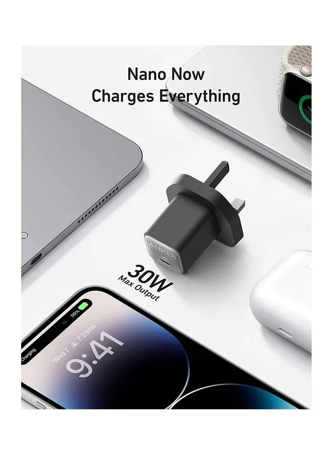 قابس Anker USB C، شاحن 511 (نانو 3)، شاحن USB C GaN، شاحن سريع PIQ 3.0 PPS، Anker Nano 3 لأجهزة iPhone 14/14 Pro/14 Pro Max/13 Pro/13 Pro Max، Galaxy، iPad (لا يوجد كابل) متضمن)-2