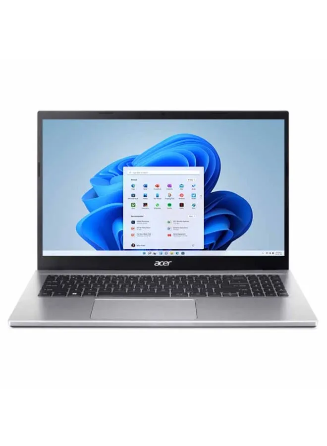 كمبيوتر محمول Aspire 3 A315 بشاشة مقاس 15.6 بوصة ومعالج Core i5-1235U وذاكرة وصول عشوائي سعة 8 جيجابايت ومحرك أقراص SSD سعة 512 جيجابايت وبطاقة رسومات Intel Iris Xe وWindows 11-1