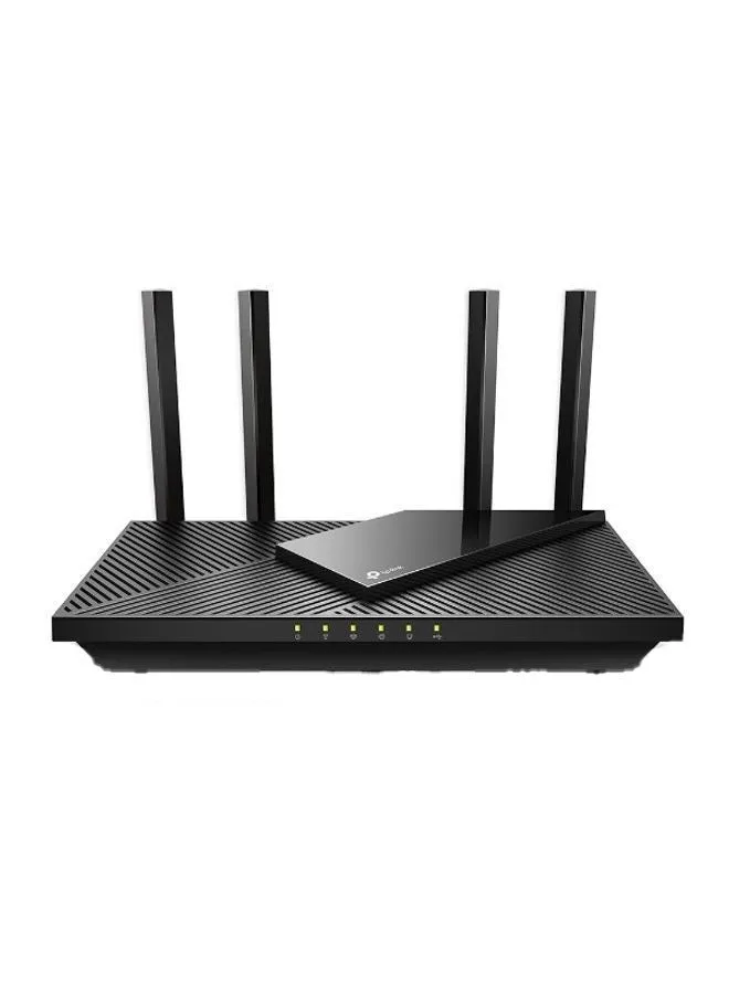 راوتر AX3000 WiFi 6 - راوتر لاسلكي 802.11ax، جيجابت، موجه إنترنت ثنائي النطاق، يدعم خادم VPN والعميل، متوافق مع OneMesh (Archer AX55) أسود أسود-1