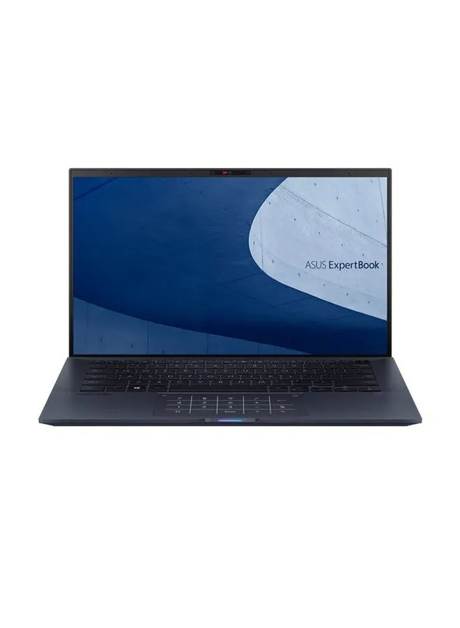 لابتوب B9450FA-BM0157R بشاشة عرض قياس 14 بوصة ومعالج إنتل كور i7 وذاكرة رام بسعة 16 جيجابايت ومحرك أقراص SSD بسعة 1 تيرابايت وبطاقة رسومات بدقة فائقة الوضوح ستار أسود-1