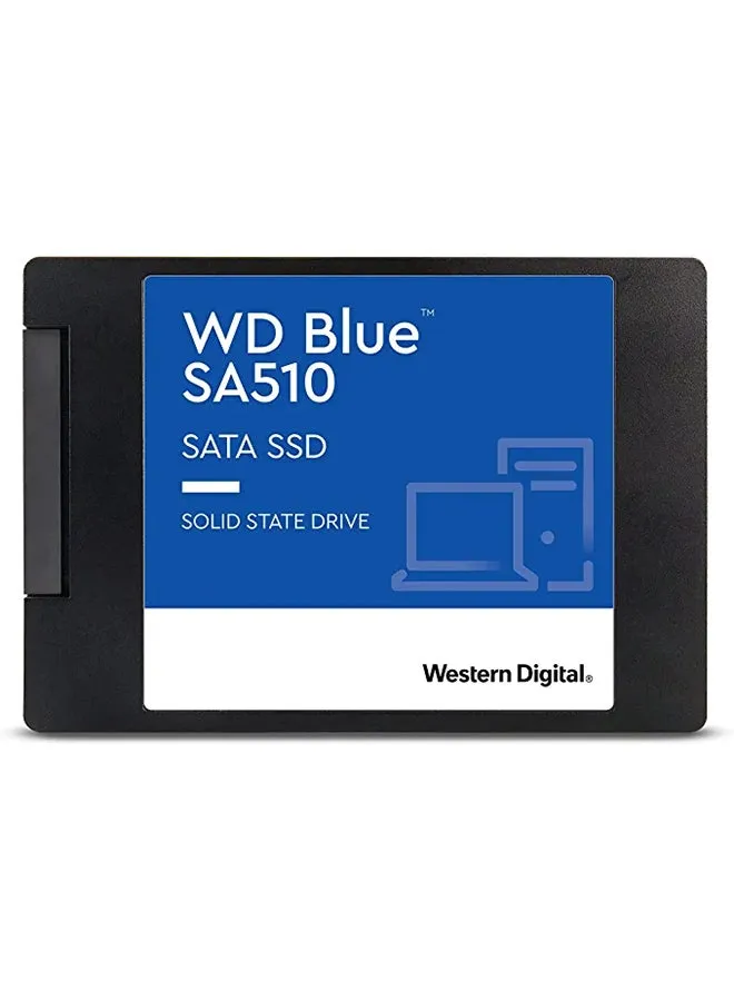 محرك أقراص الحالة الصلبة الداخلي SA510 SATA أزرق SSD - SATA III 6 جيجابت/ثانية، 2.5 بوصة/7 مم، حتى 560 ميجابايت/ثانية - WDS500G3B0A-1