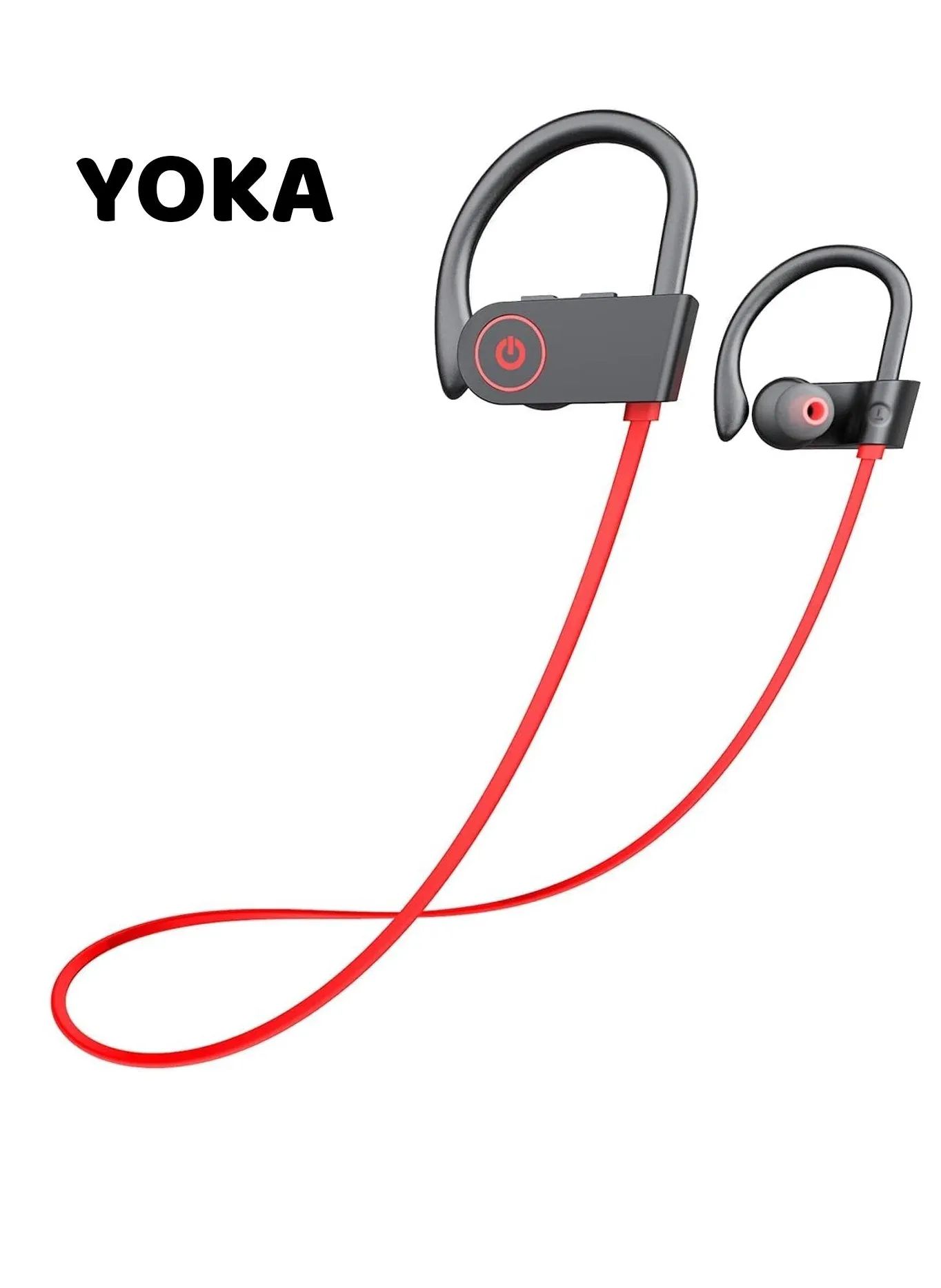 Bluetooth Wireless Headphones, in Ear Bluetooth Headphones, Sports Earbuds for Gym Running 8 Hours Playtime Noise Cancelling Headsets-2